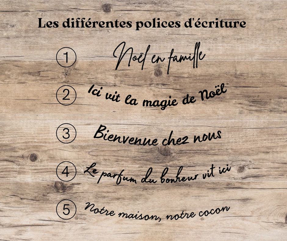 Couronne fleurs séchées personnalisée