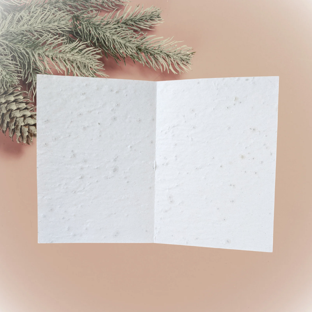 Carte à planter Bonne année personnalisable