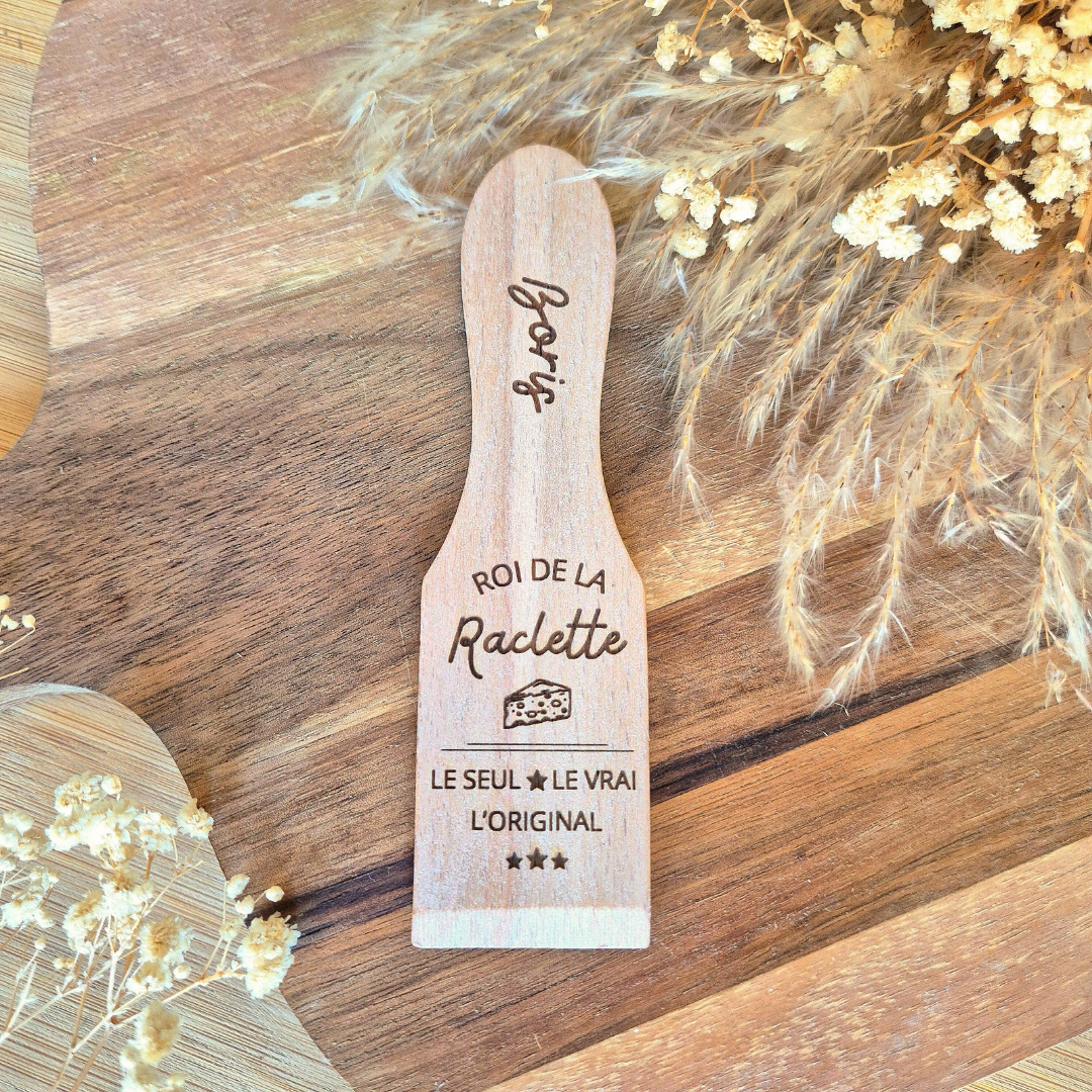 Spatule à raclette personnalisée
