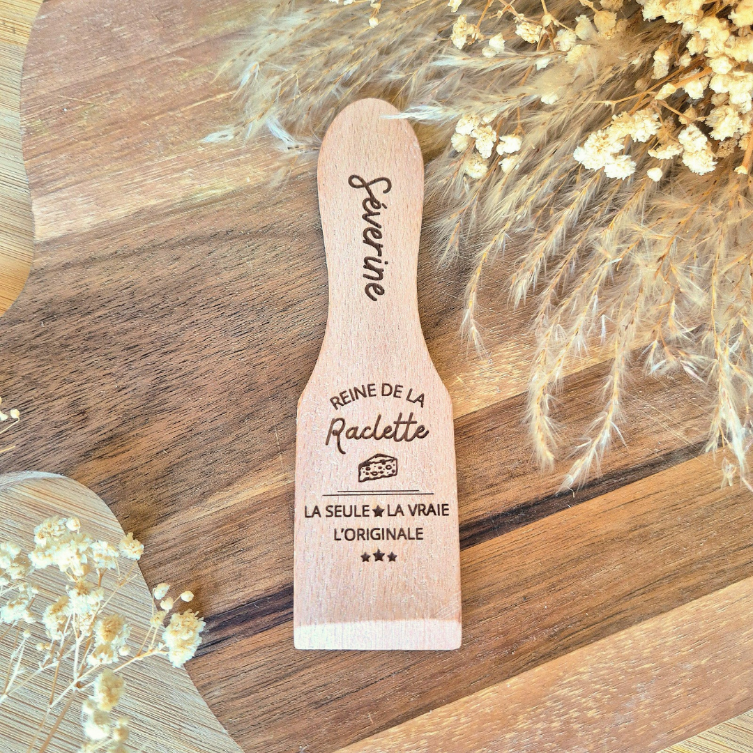 Spatule à raclette personnalisée