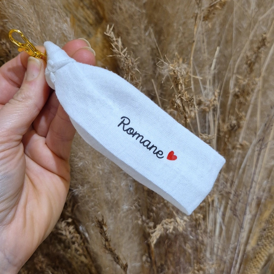 Porte-clés Mamie d'amour collection Amour double gaze