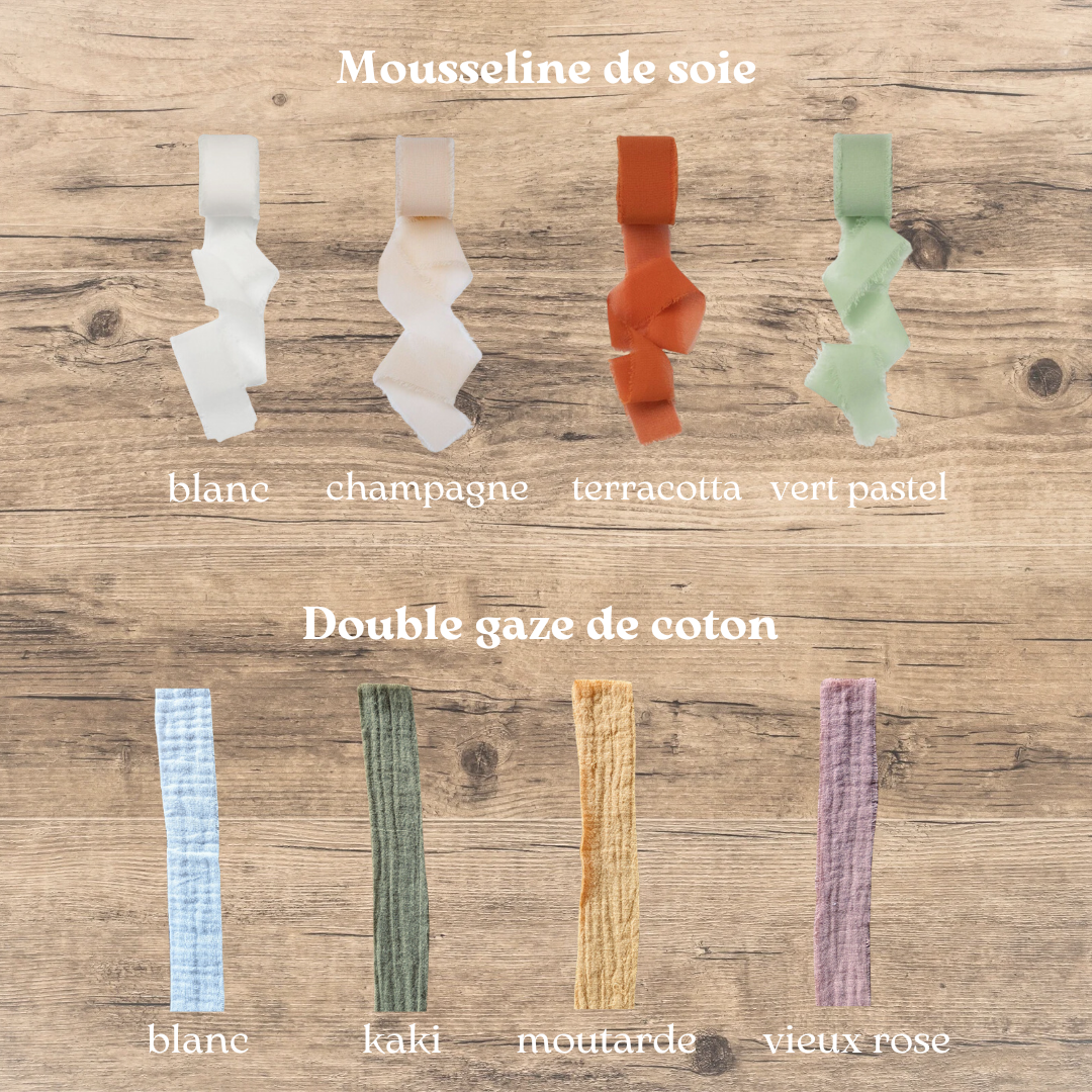 Couronne de fleurs en bois personnalisée