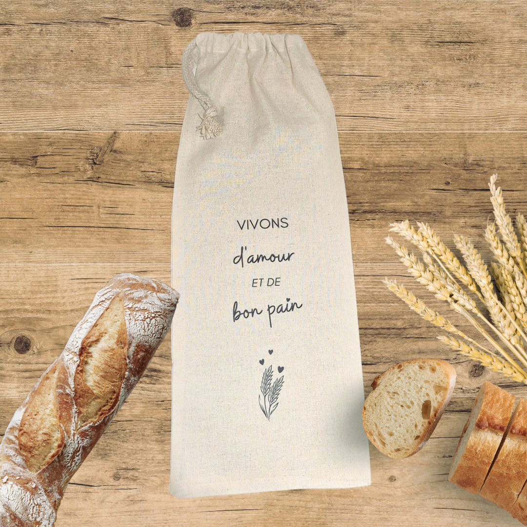 12 sacs à pain réutilisables
