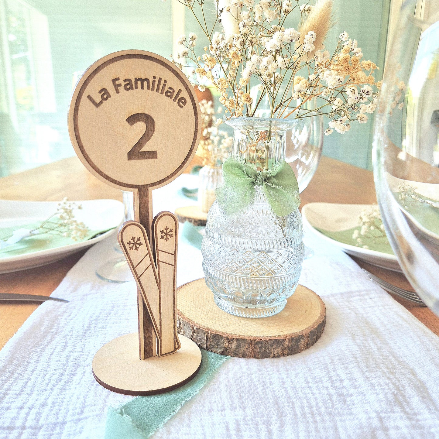 Panneaux noms de tables