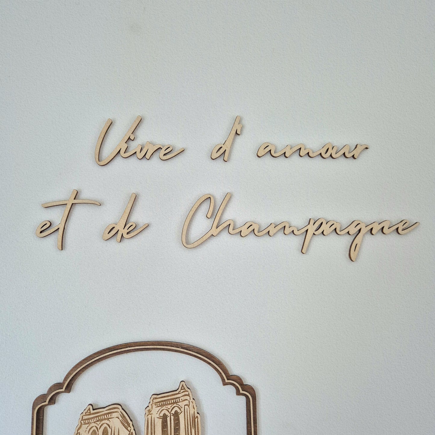 Ensemble de décorations murales sur-mesure
