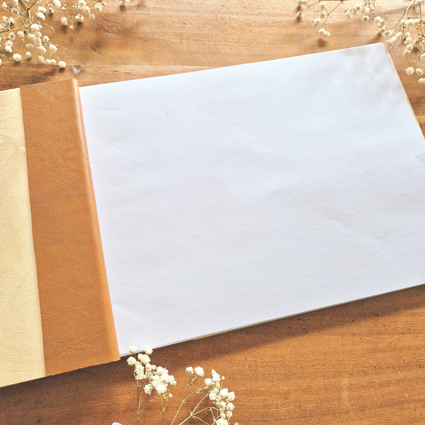 Livre d'or personnalisé sur mesure - Arums
