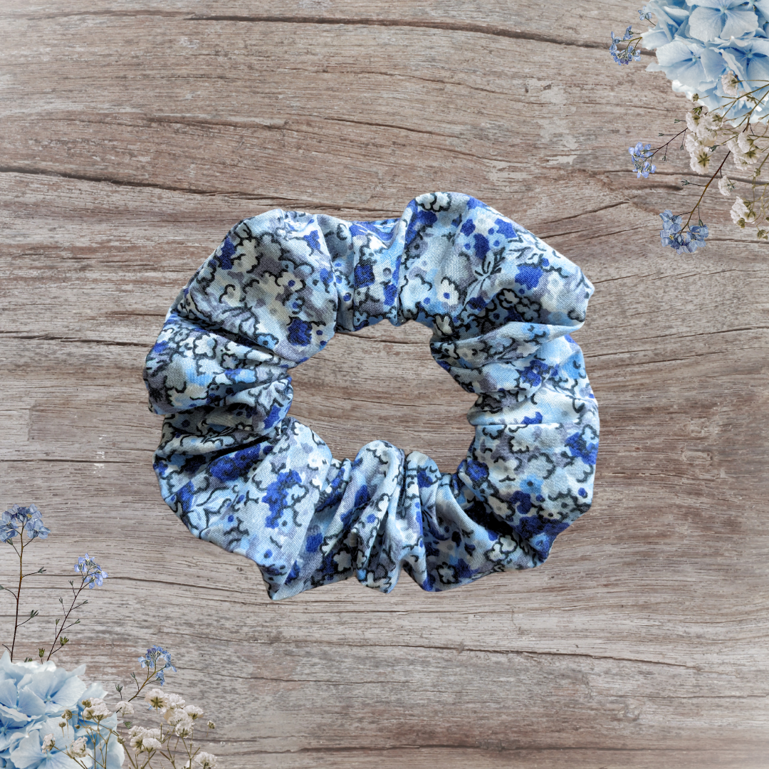 Chouchou Liberty bleu collection lapinou