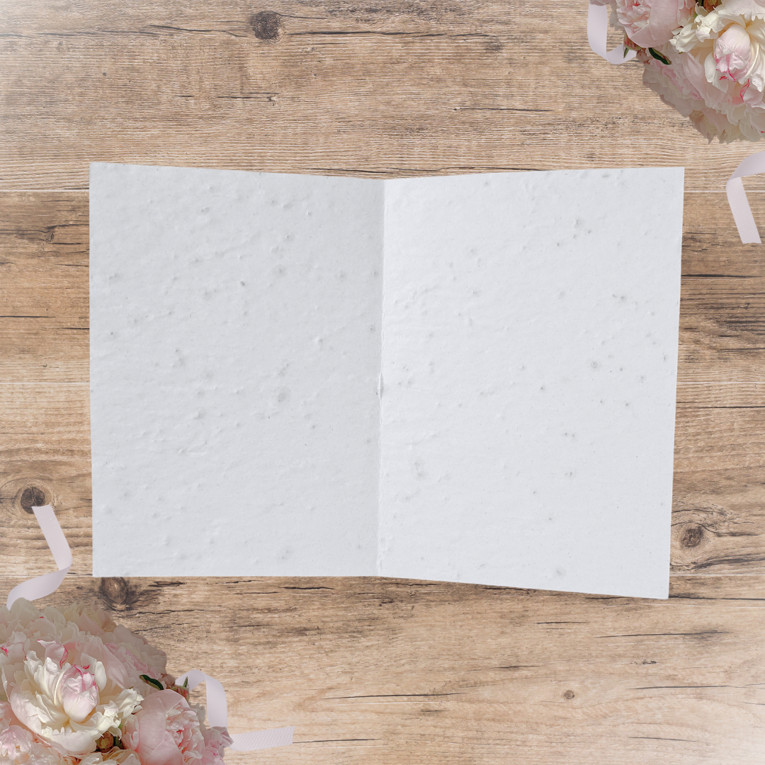 Carte à planter Bonne fête Mamie personnalisable