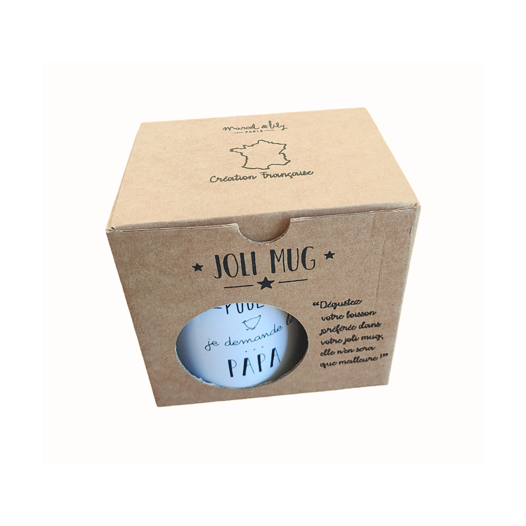 Mug en céramique Papa Poule