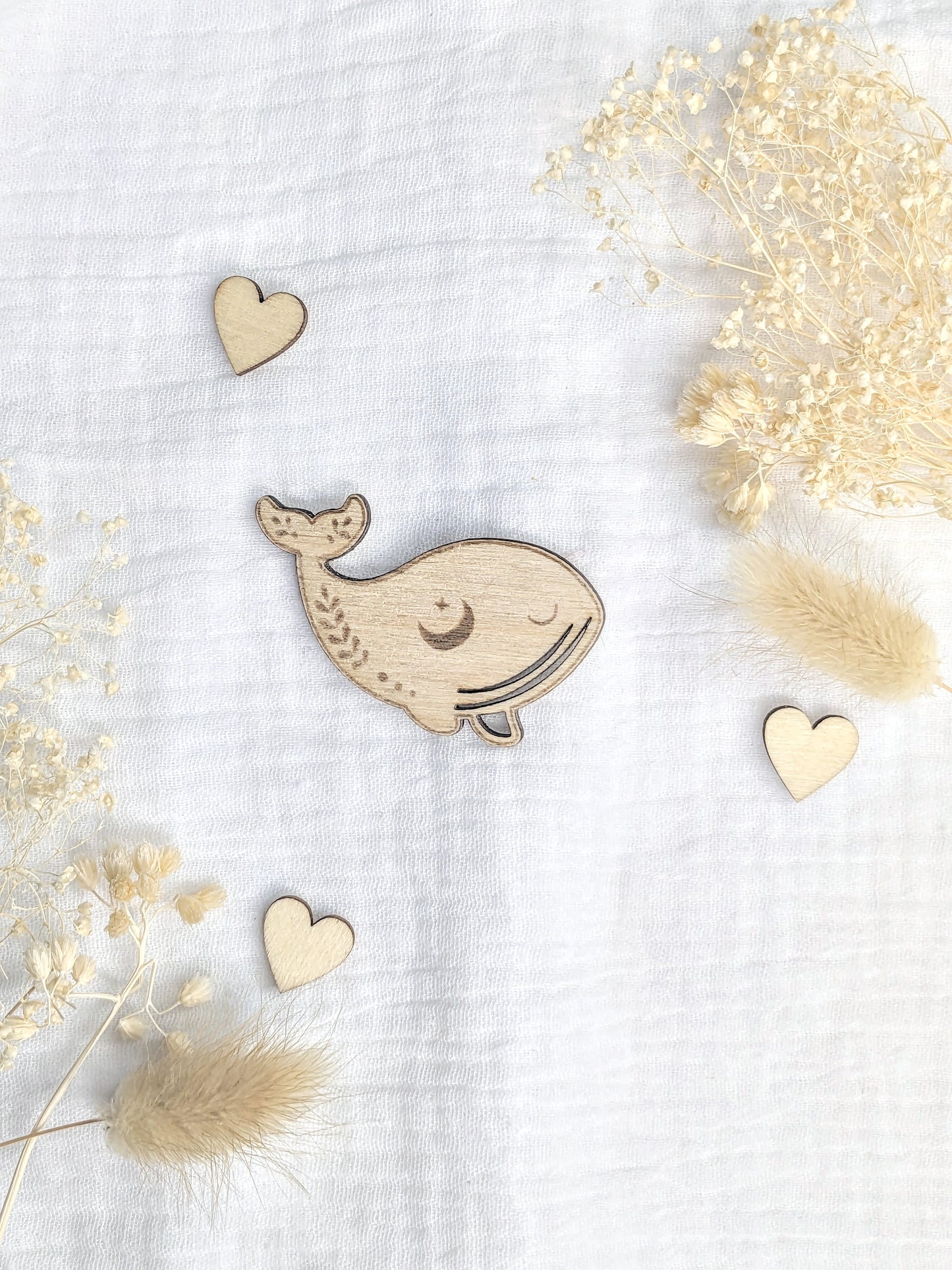 Magnet baleine poétique