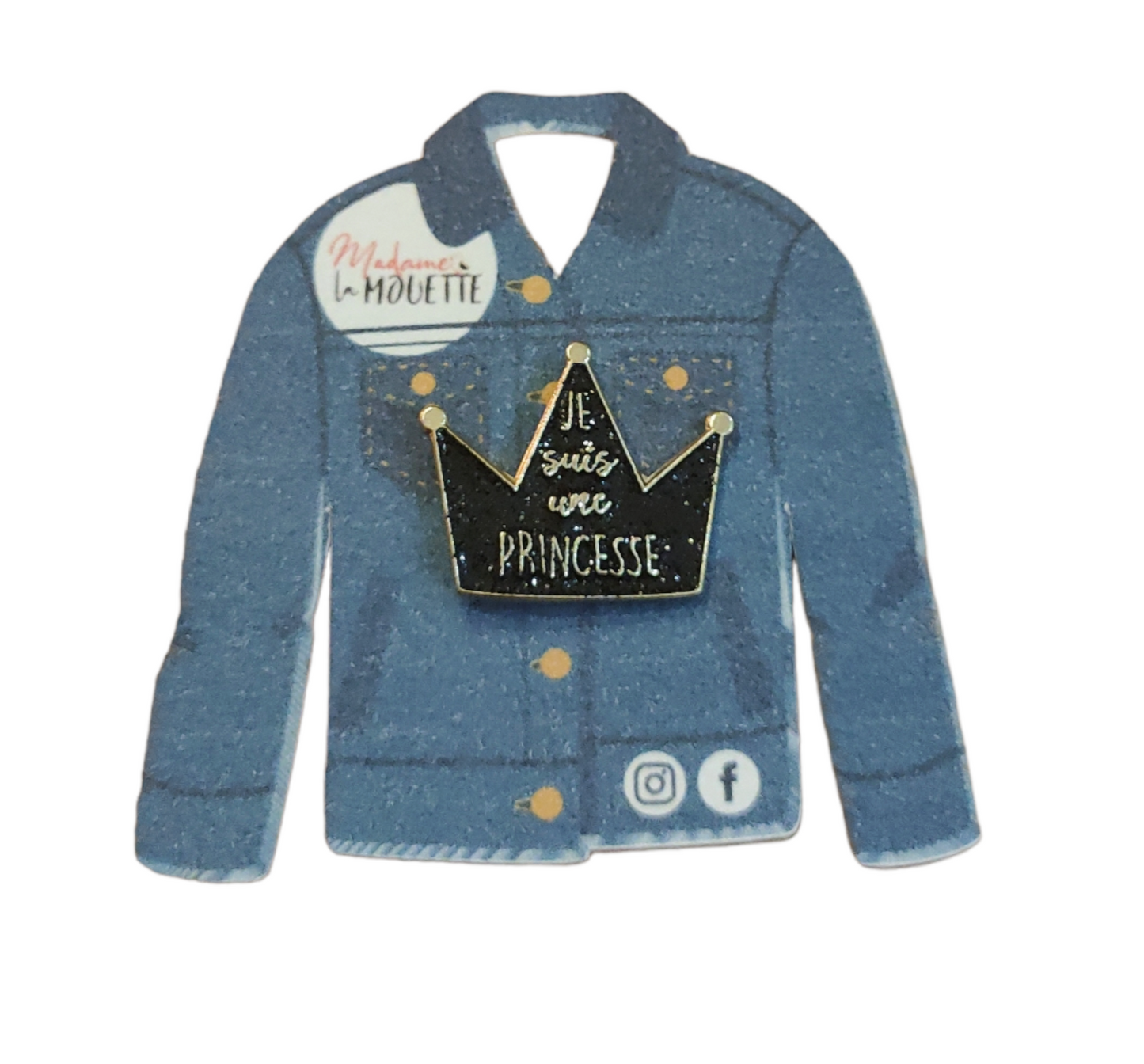 Pin’s Je suis une princesse