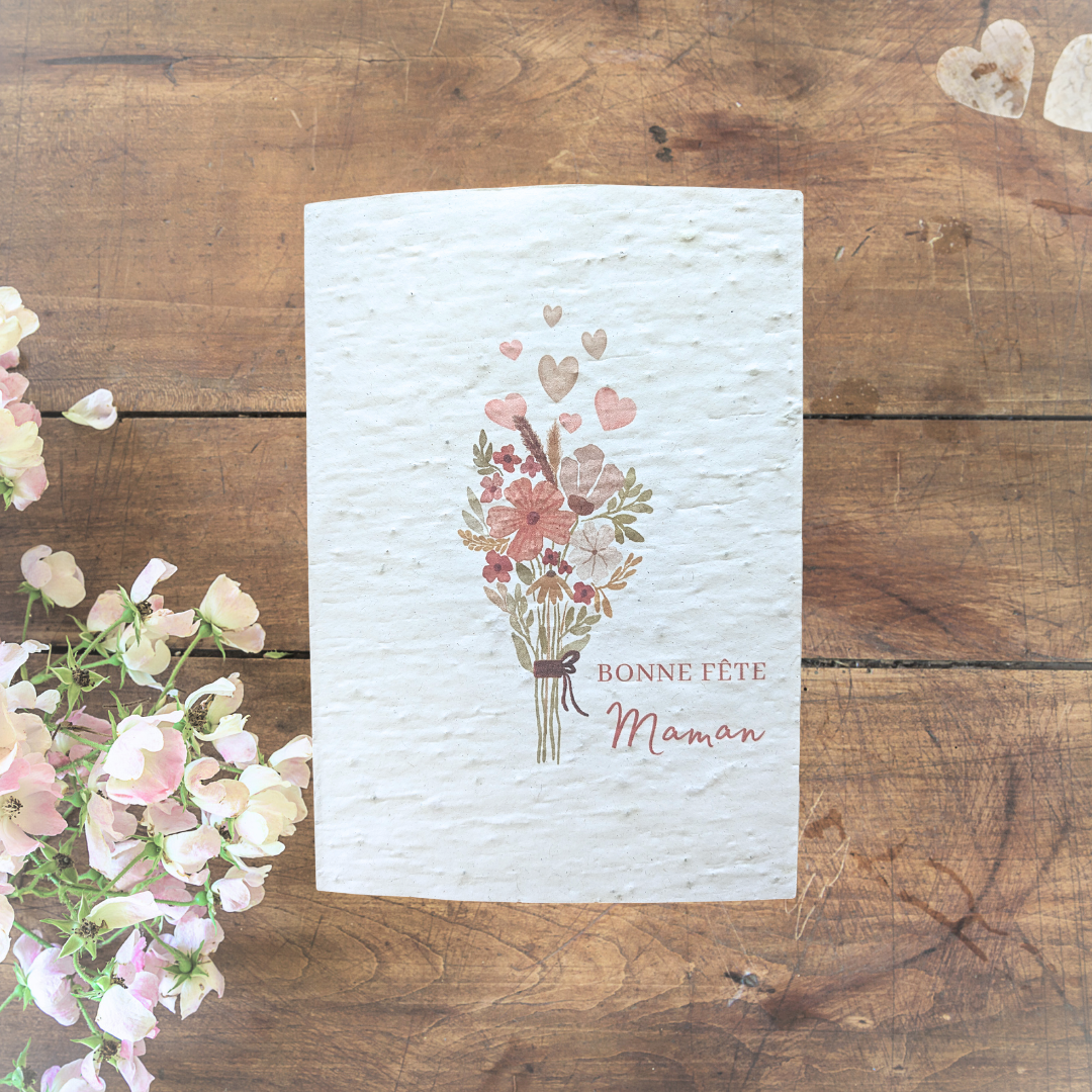 Carte à planter Bonne fête maman