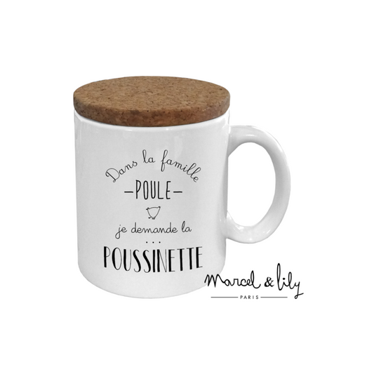 Mug en céramique Poussinette