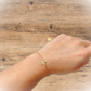 Bracelet doré étoile