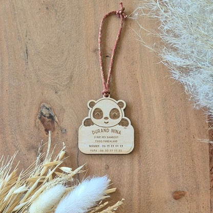 Étiquette personnalisée pour sac, cartable... - Collection animaux