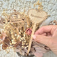 Décoration pour bouquet ou plante - Mariage personnalisable