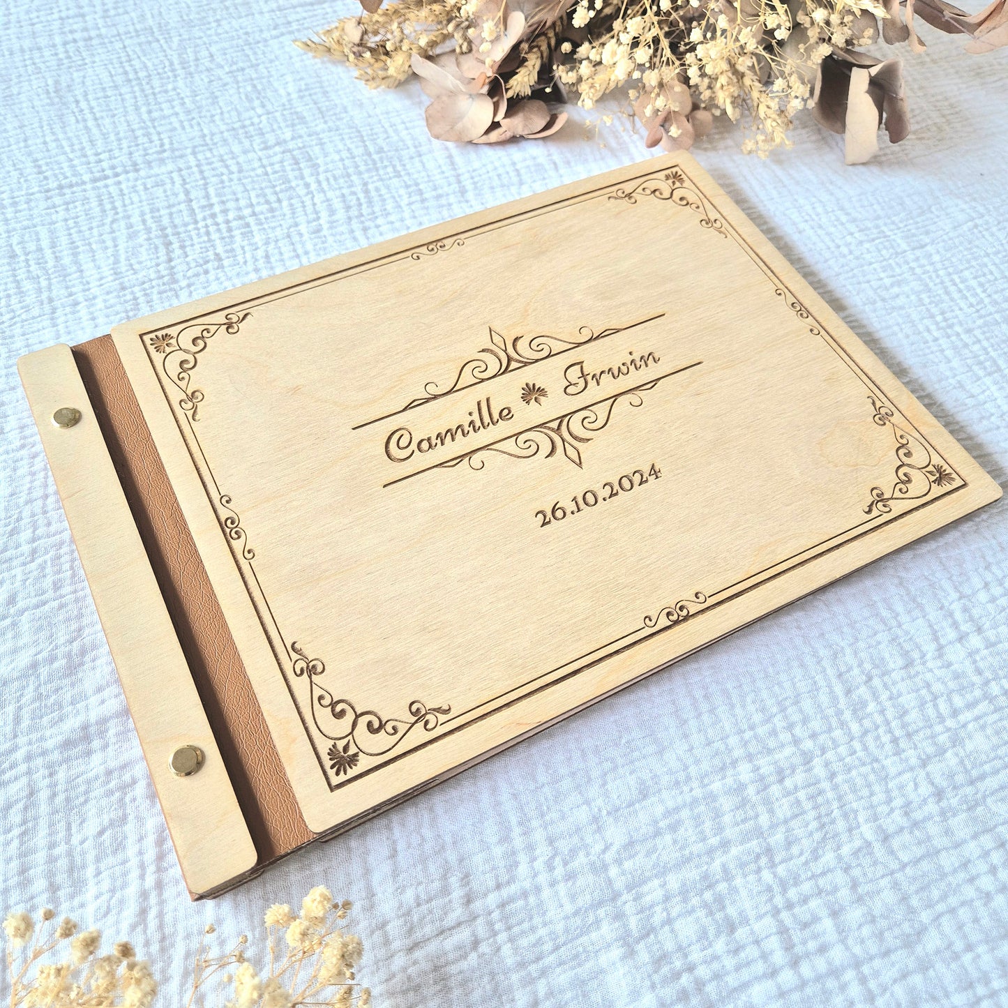 Livre d'or personnalisé sur mesure - Années 20