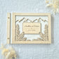 Livre d'or personnalisé sur mesure - Montagne/hiver/branches de sapin