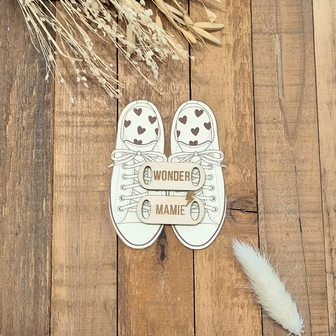 Bijoux de chaussures Mamie