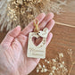 Porte-clés Maman d'amour en bois personnalisé