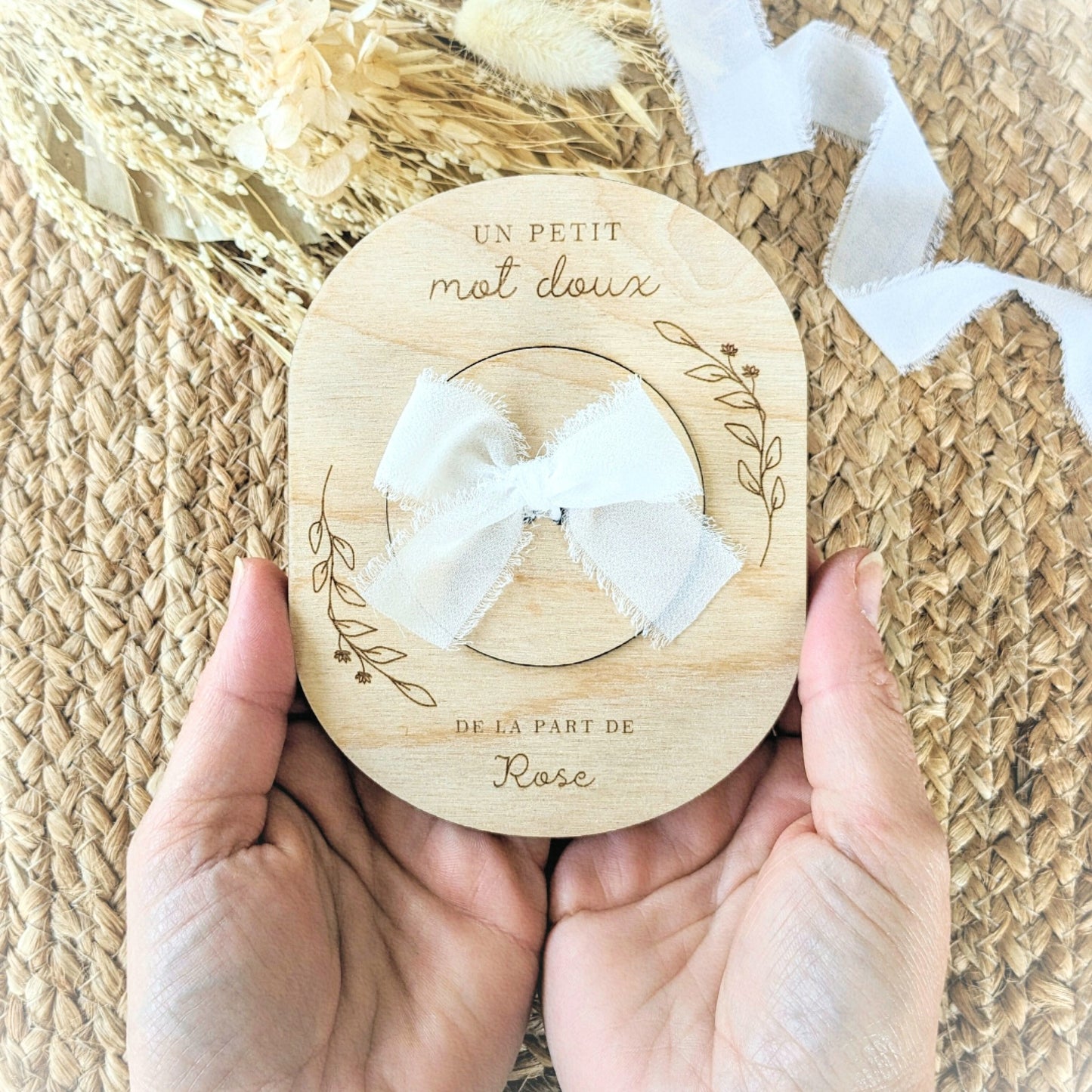 Carte surprise cadeau Maman personnalisée