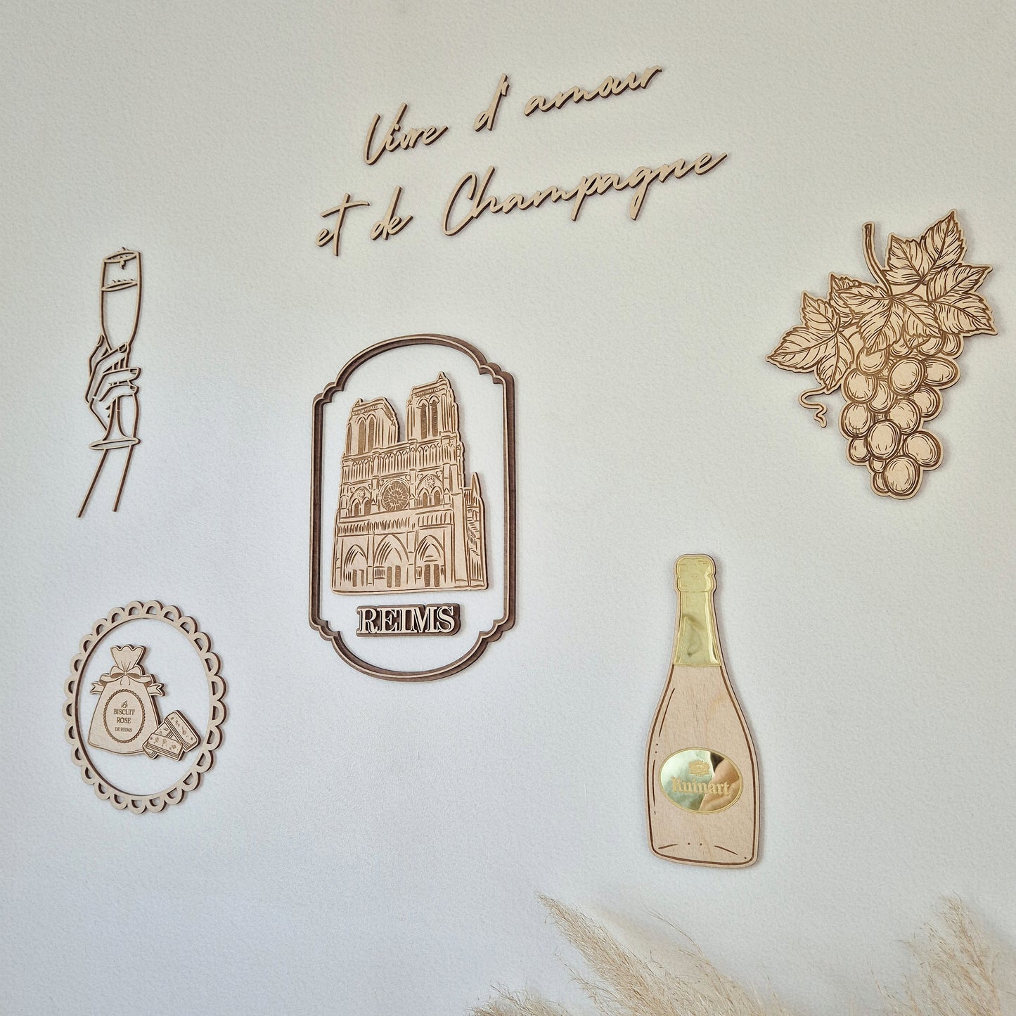 Ensemble de décorations murales  sur-mesure