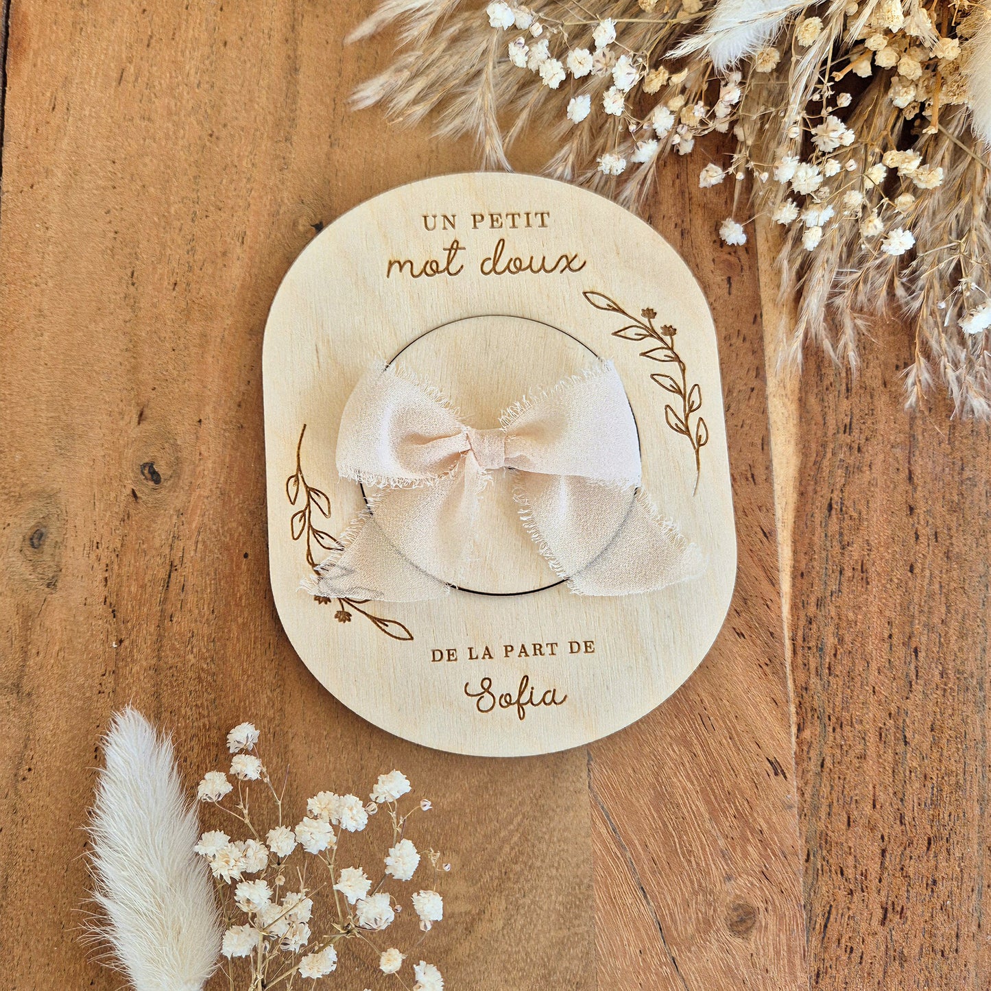 Carte surprise demande marraine personnalisée