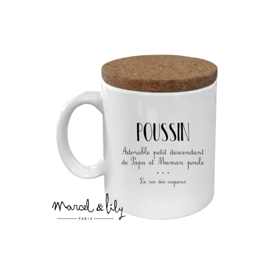 Mug en céramique Poussin