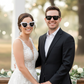 Lunettes personnalisées mariage - Le duo des mariés