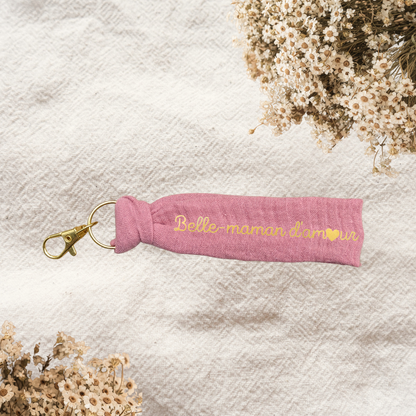 Porte-clés Belle-maman d'amour personnalisable