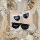 Lunettes personnalisées mariage - Le duo des mariés