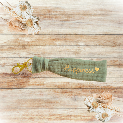 Porte-clés Happiness personnalisable