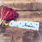 Porte-clés Amour - collection Amour coton imprimé - personnalisable
