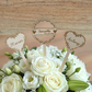 Décoration pour bouquet ou plante - Mariage personnalisable