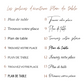 Stickers personnalisés pour panneau de plan de table - Mariage & Événement