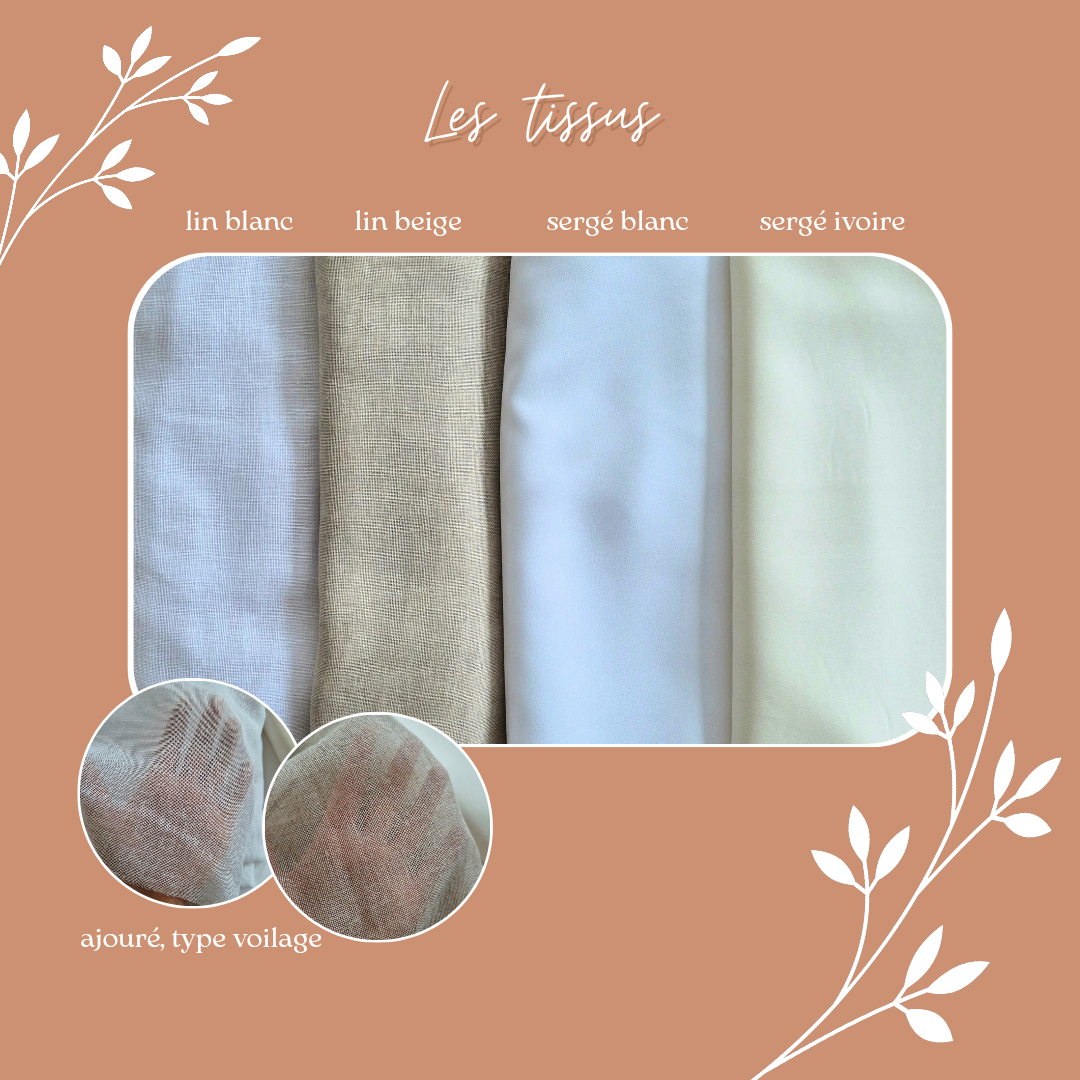 Panneau de chaise commémoratif mariage en tissu personnalisé – Hommage aux êtres chers – Version élégance