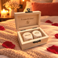 Coffret de dés en bois - Jeu romantique sur mesure