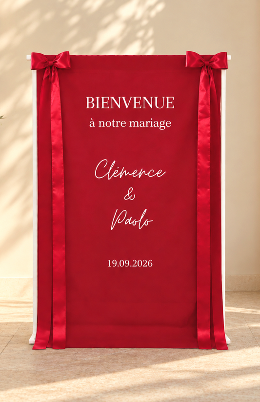 Tissu/fournitures -Mariage Clémence & Paolo