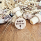 Bouchon de bouteille en bois réutilisable - Cadeau Papy
