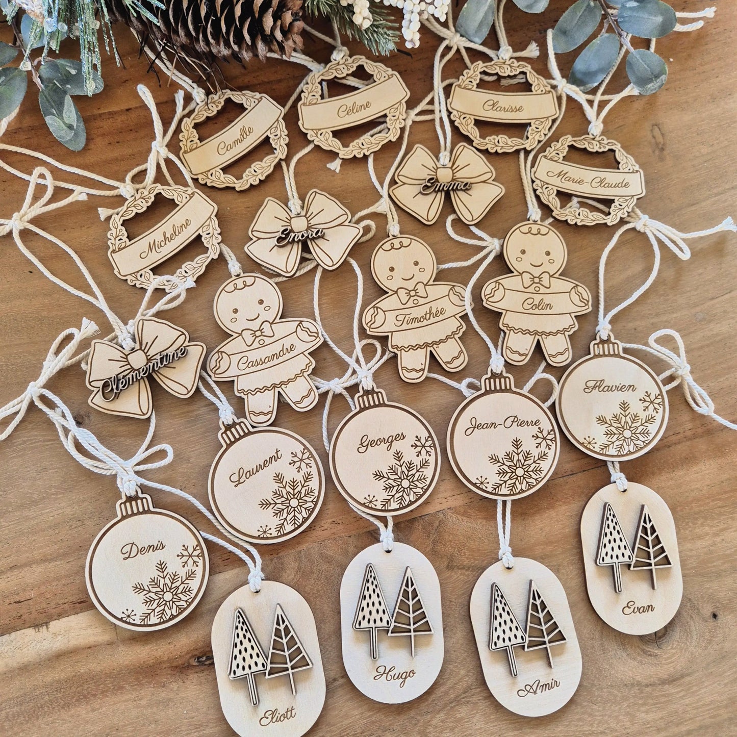 Marque place personnalisé - Fêtes