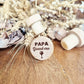 Bouchon de bouteille en bois réutilisable - Cadeau Papa
