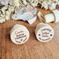 Bouchon de bouteille en bois réutilisable - Cadeau Parrain/Tonton