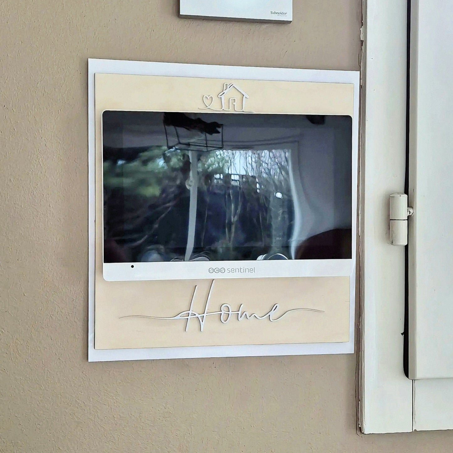 Encadrement sur mesure pour interphone/visiophone
