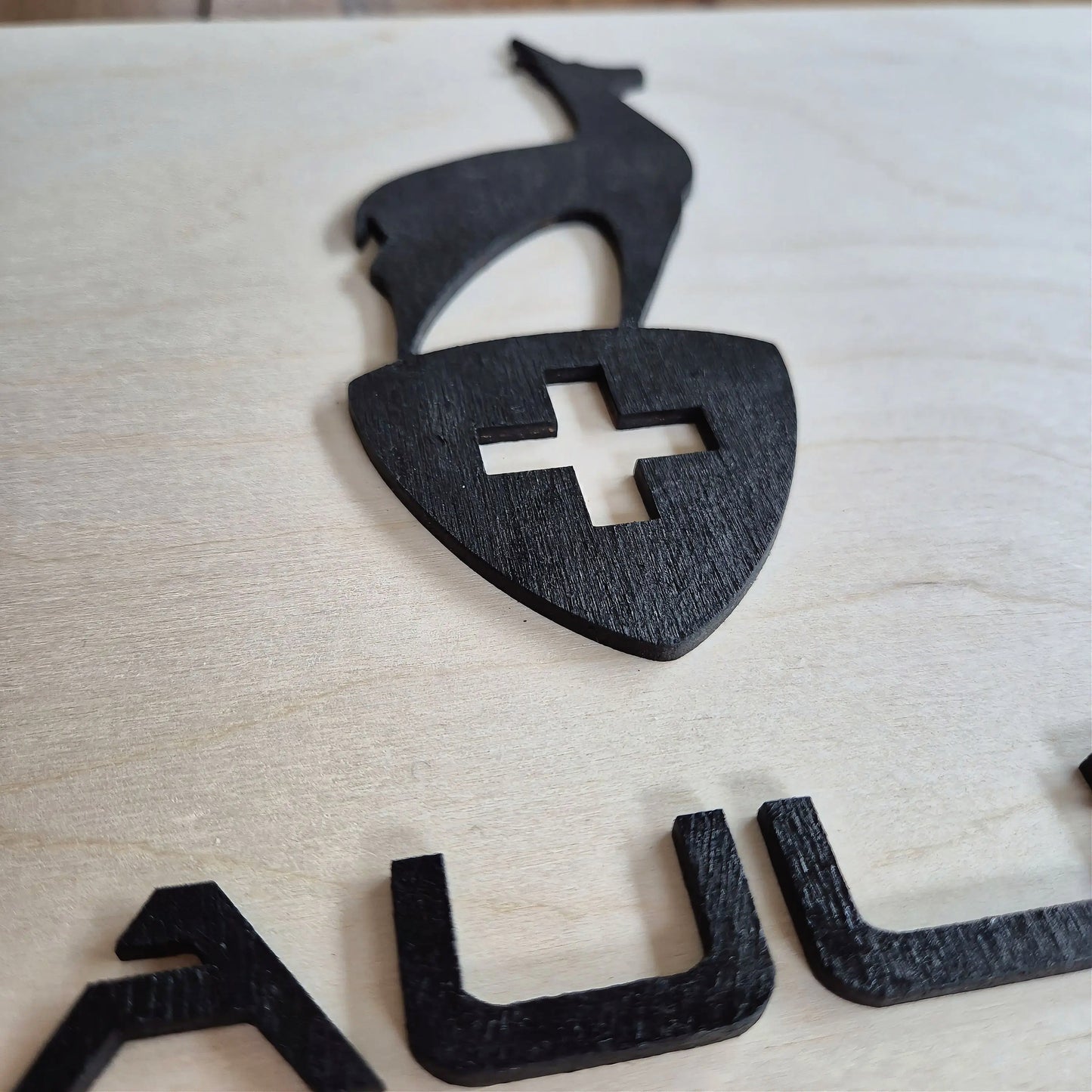 Pancartes en bois sur-mesure pour boutique