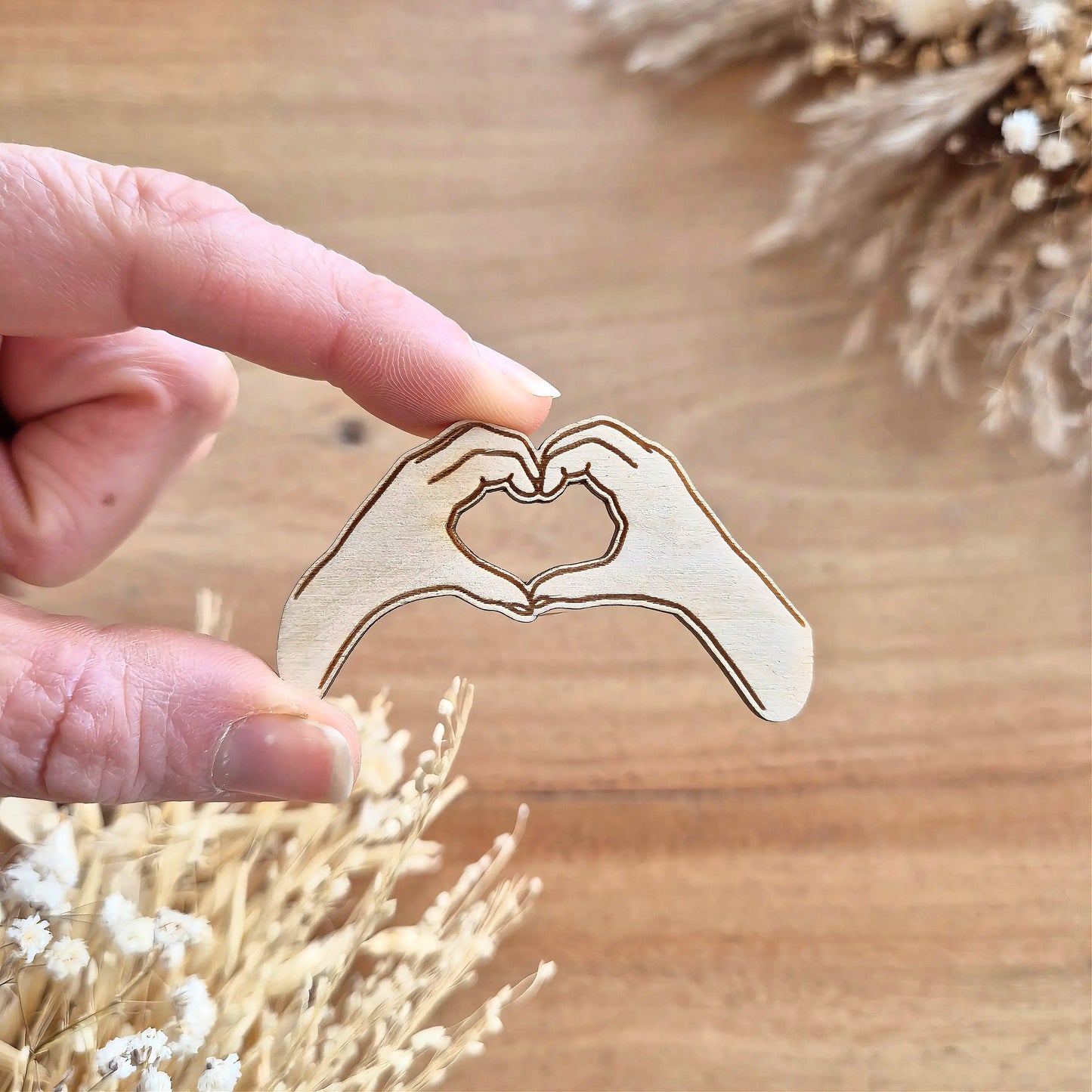 Magnet mains coeur - Collection amour