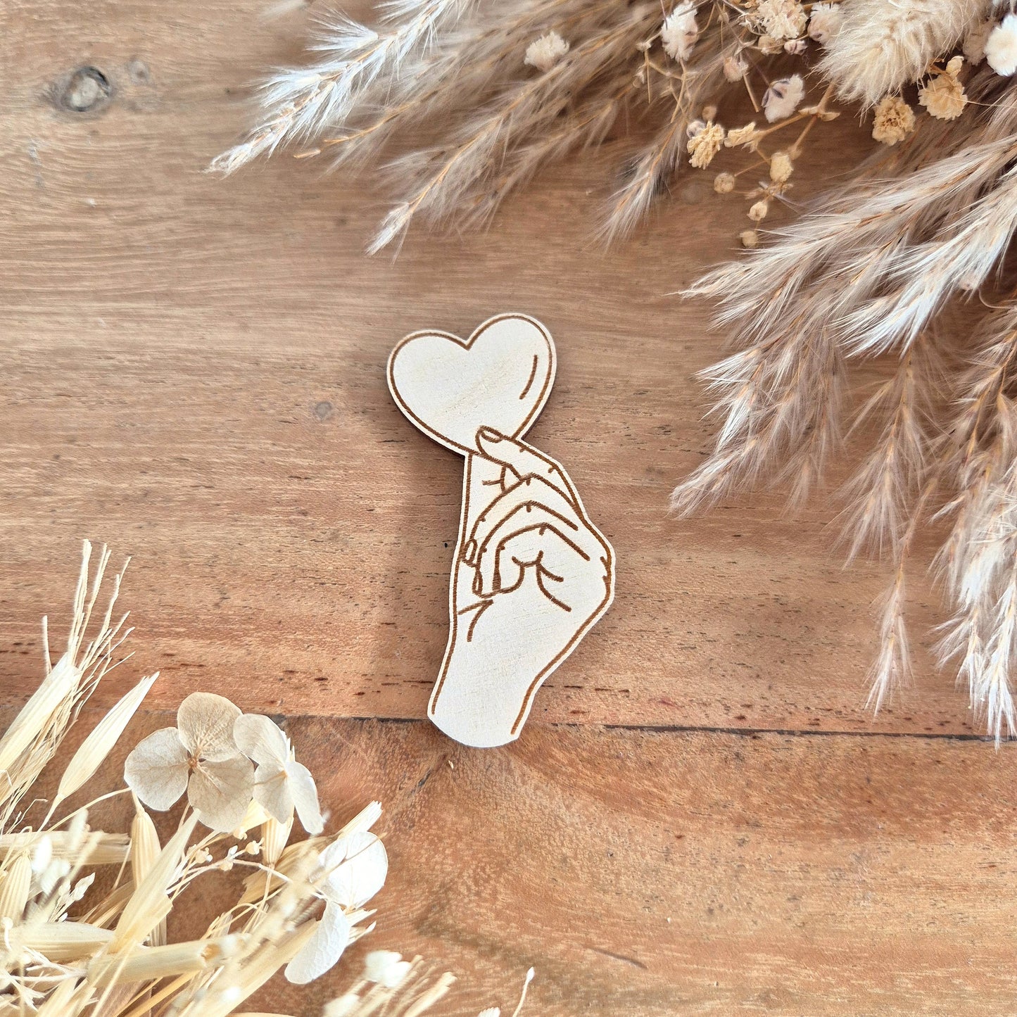 Magnet main coeur - Collection amour