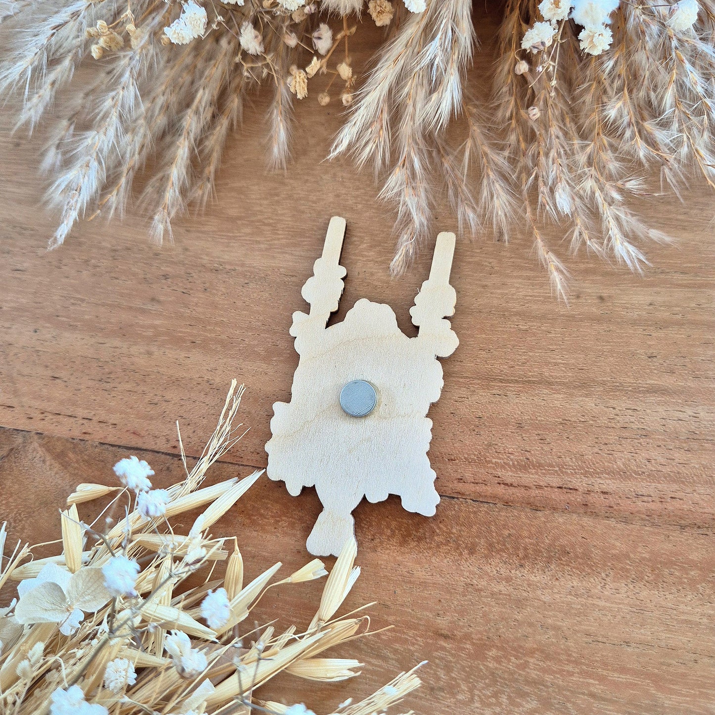 Magnet femme balançoire poétique