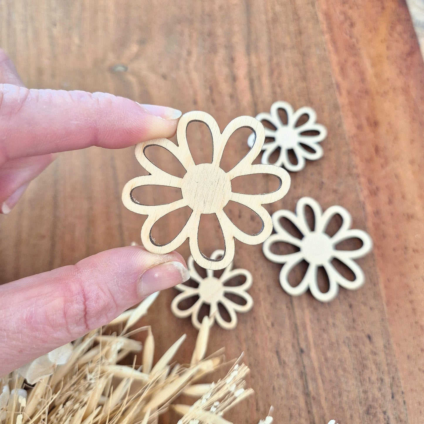 Lot de 4 magnets marguerites