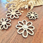 Lot de 4 magnets marguerites