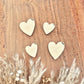 Lot de 4 magnets coeurs